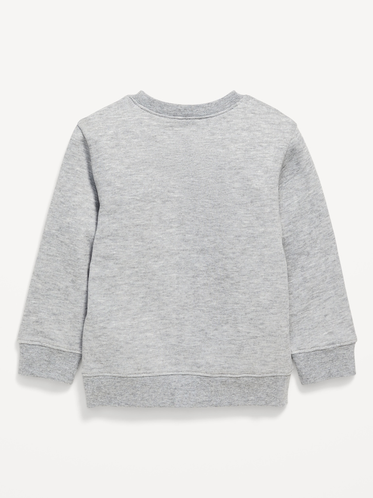 Unisex Embroidered Graphic Sweatshirt for Toddler