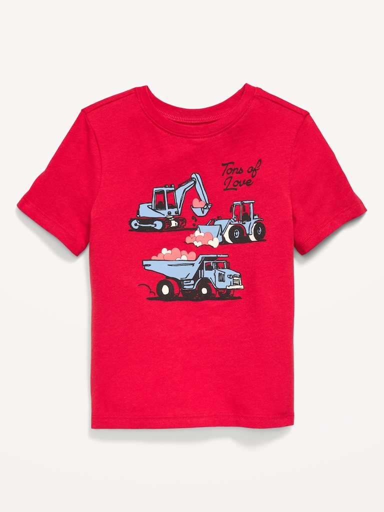 Short-Sleeve Unisex Graphic T-Shirt for Toddler