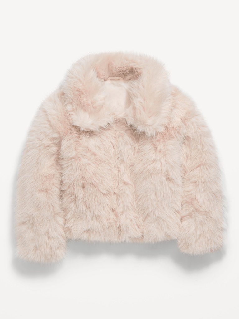 Cozy Faux-Fur Jacket for Girls