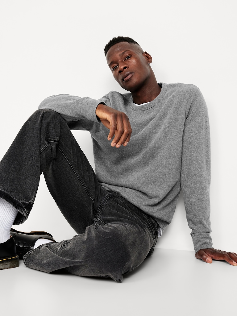 Long-Sleeve French Rib T-Shirt