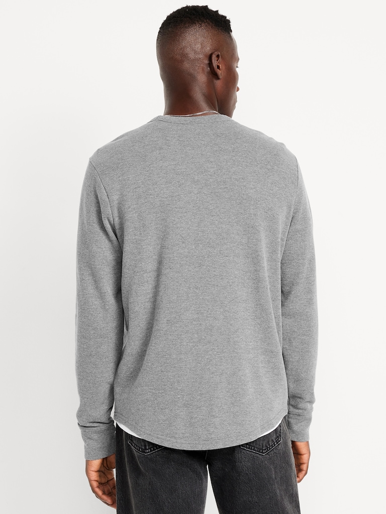 Long-Sleeve French Rib T-Shirt
