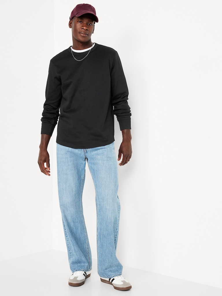 Long-Sleeve French Rib T-Shirt