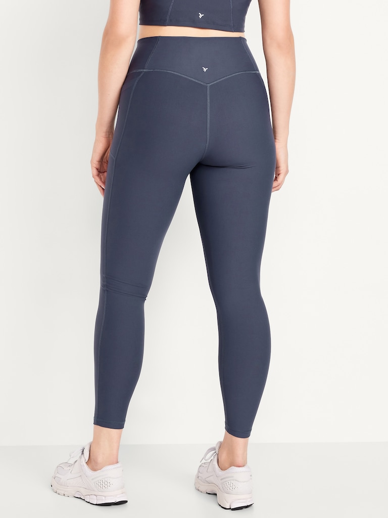 Extra-High Waisted PowerSoft Boundless 7/8 Pocket Leggings – No Front Seam