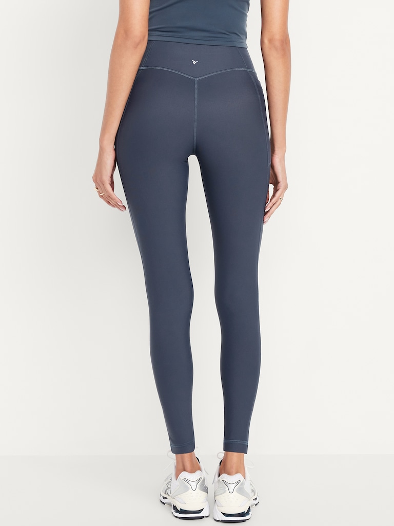 Extra-High Waisted PowerSoft Boundless 7/8 Pocket Leggings – No Front Seam