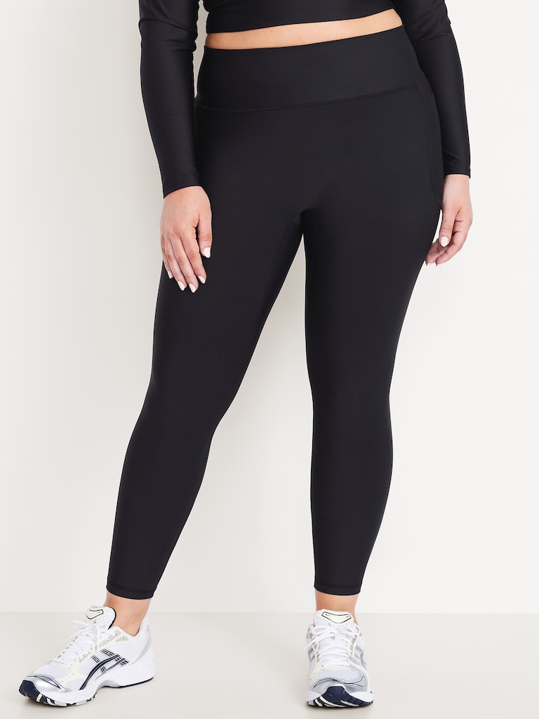Extra-High Waisted PowerSoft Boundless 7/8 Pocket Leggings – No Front Seam