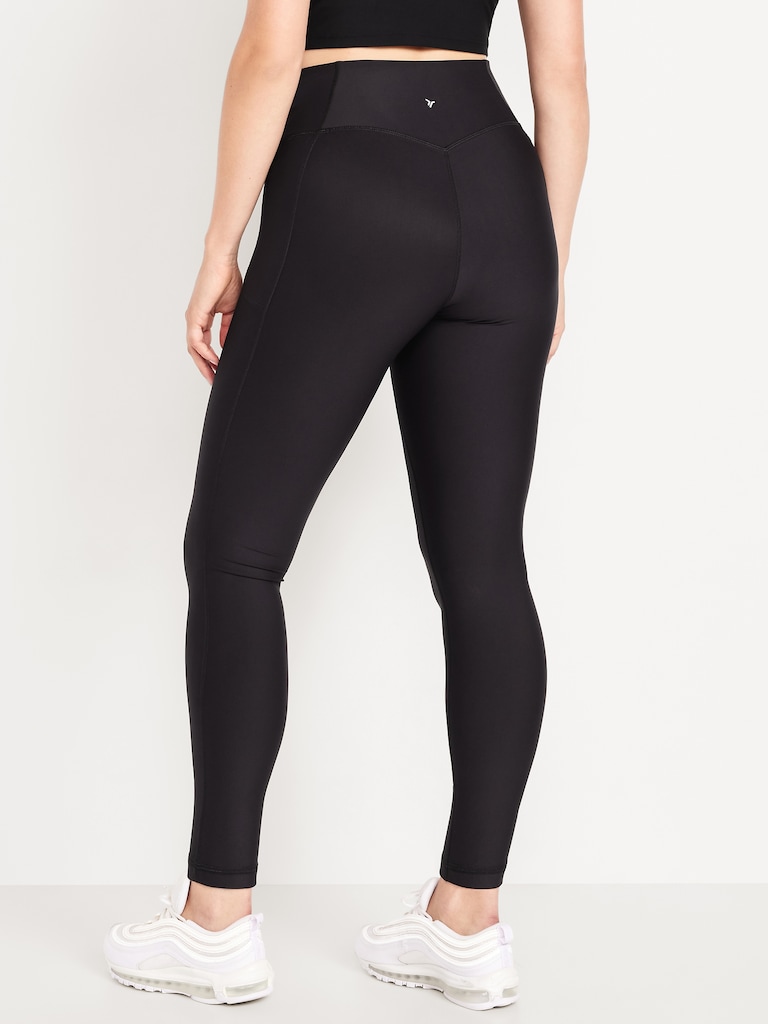 Extra-High Waisted PowerSoft Boundless 7/8 Pocket Leggings – No Front Seam