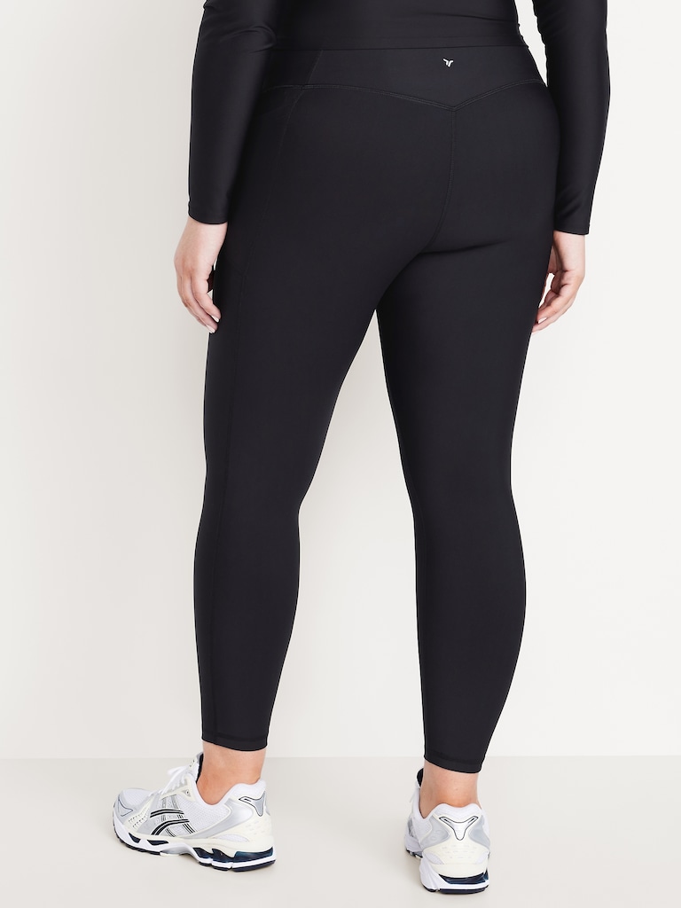 Extra-High Waisted PowerSoft Boundless 7/8 Pocket Leggings – No Front Seam