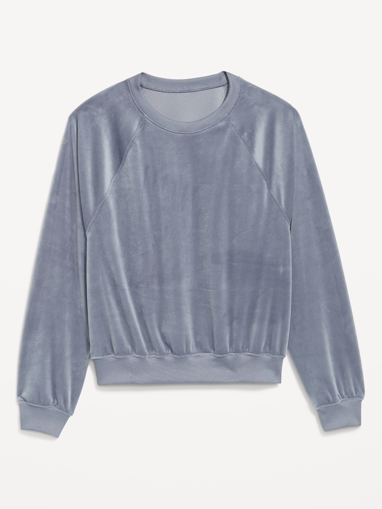 Velour Lounge Top