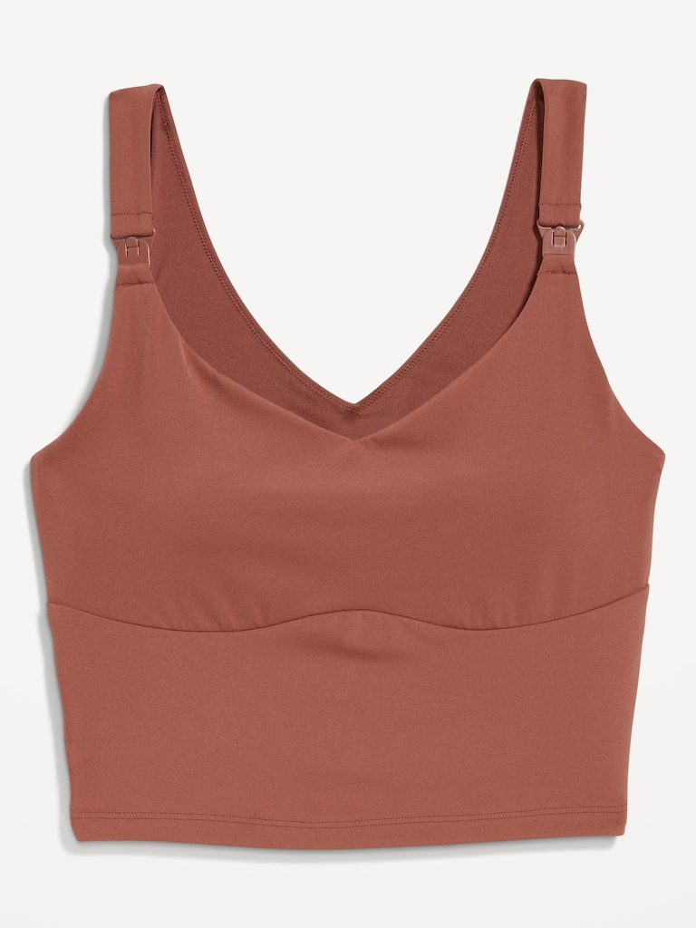 Maternity Light Support StudioSmooth Longline Nursing Bra