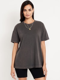Oversized Oversized EveryWear Tunic T-Shirt on clearance at Old Navy — 50% off