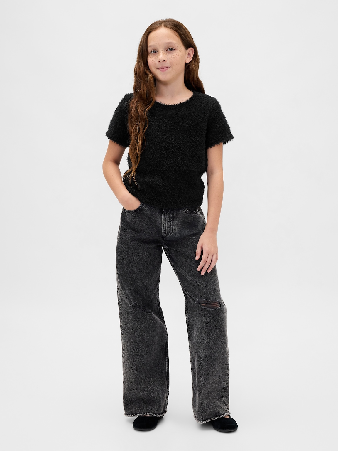 Kids Eyelash Sweater