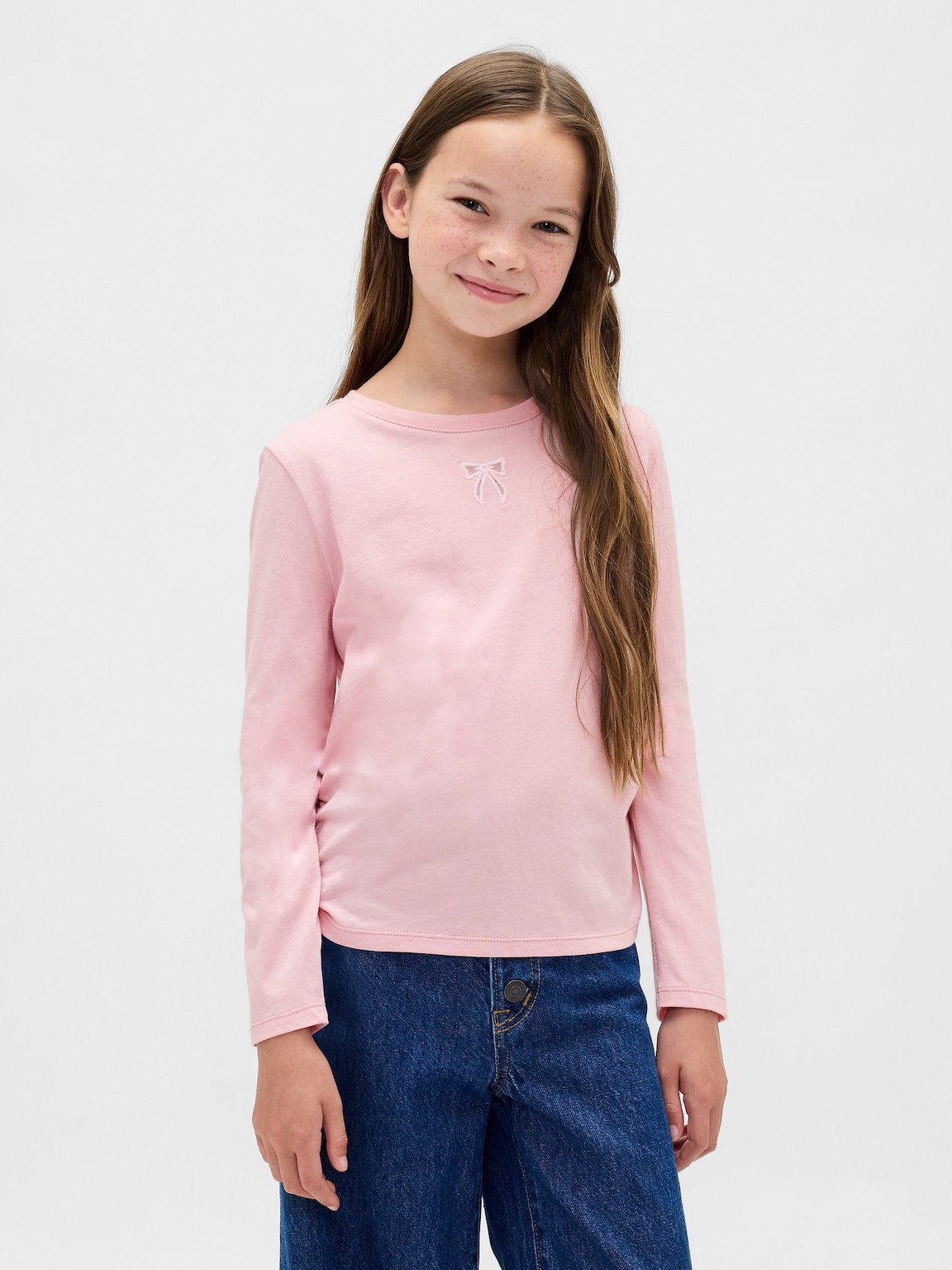 Kids Ruched Side T-Shirt