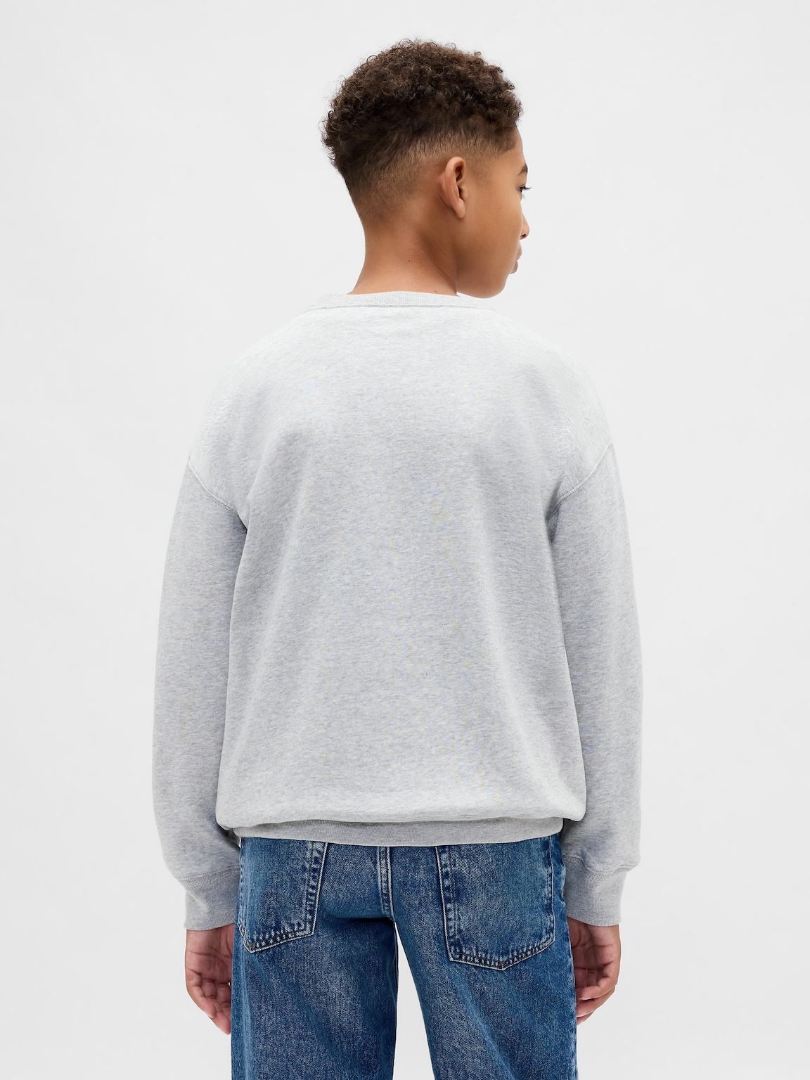 Kids VintageSoft Marvel Graphic Logo Sweatshirt