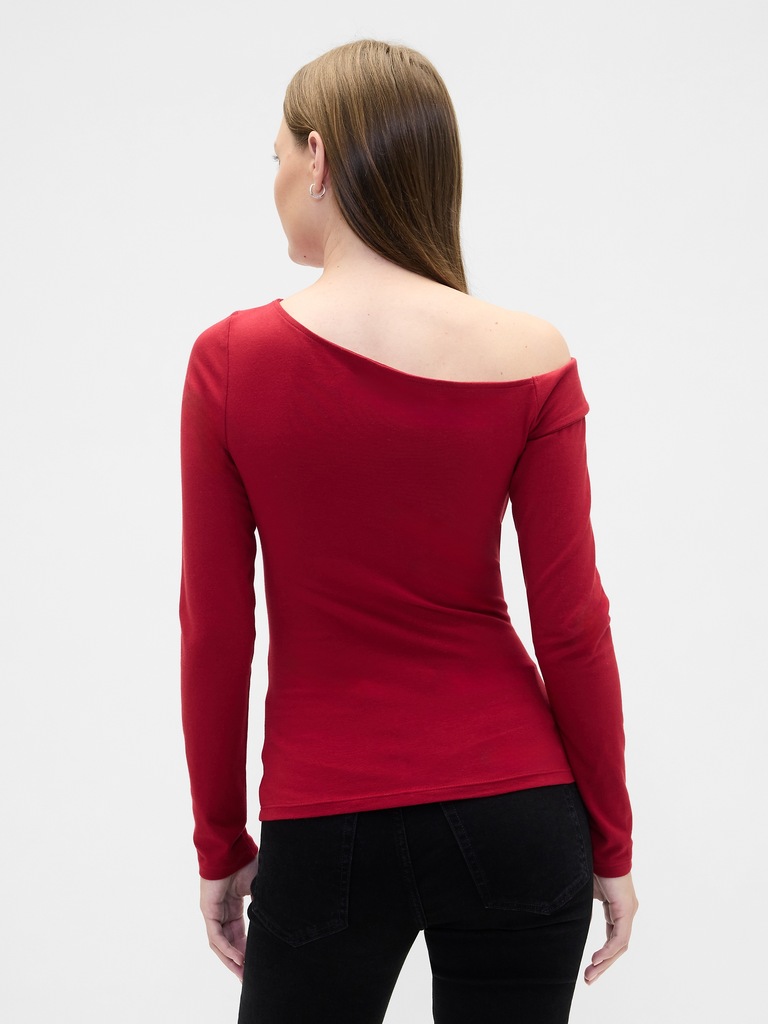 Stretch One-Shoulder Top