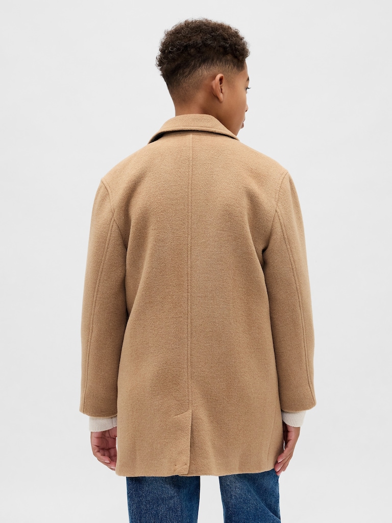 Kids Wool-Blend Topcoat