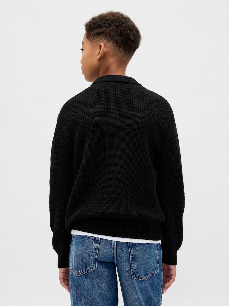 Kids Polo Sweater