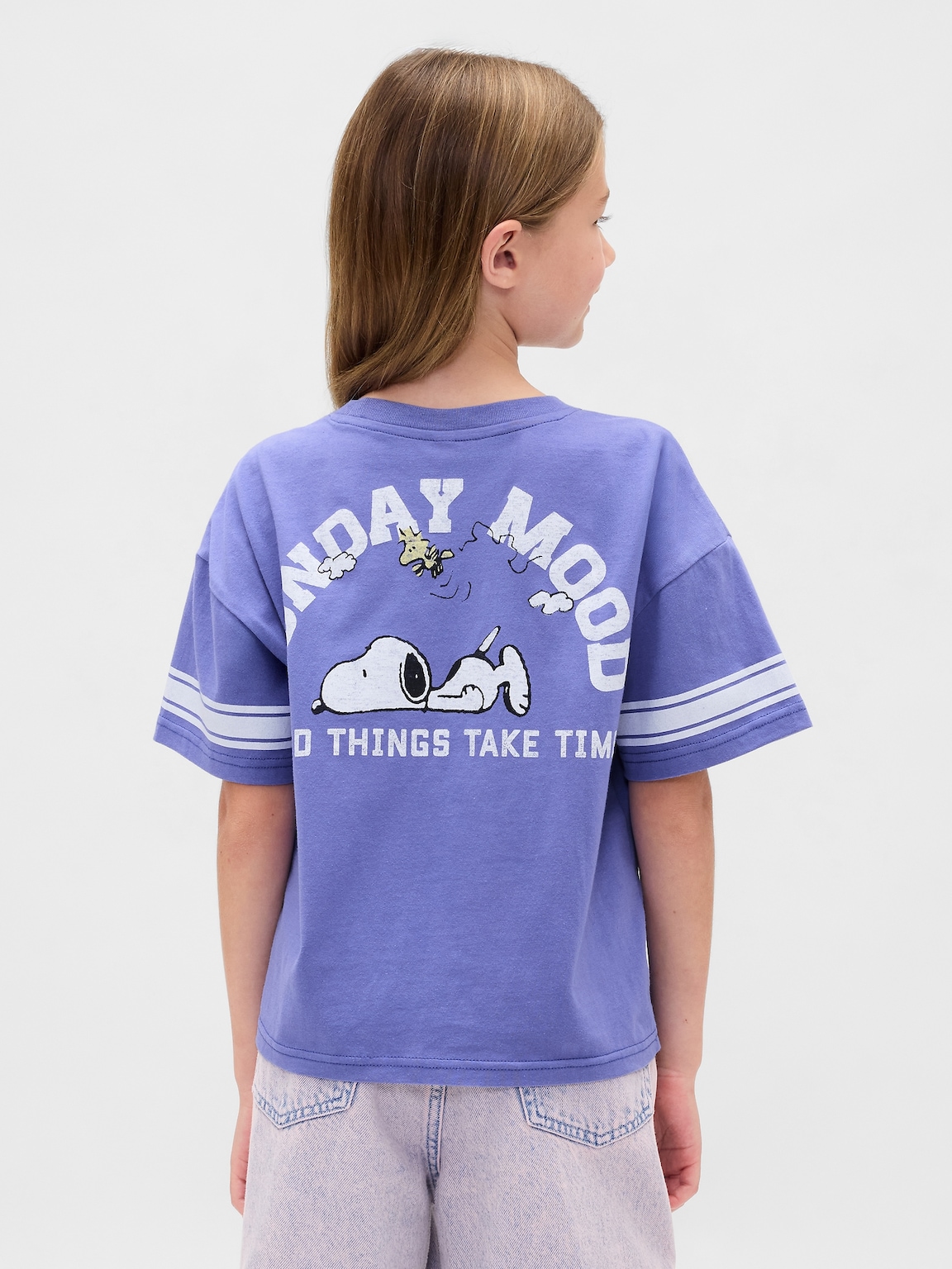 Kids Oversized Graphic T-Shirt