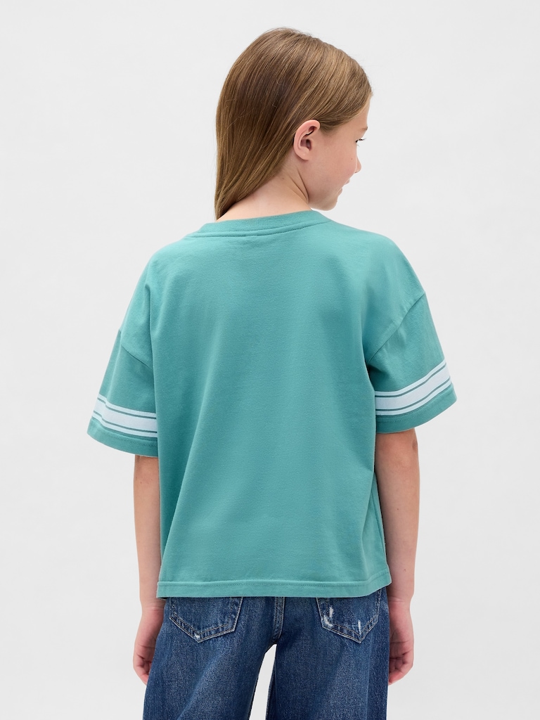 Kids Oversized Graphic T-Shirt
