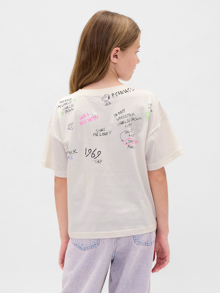 Kids Oversized Graphic T-Shirt