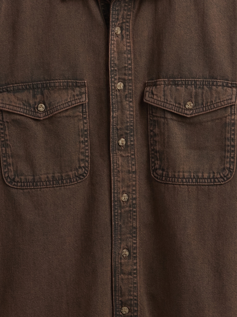 Denim Relaxed Shirt