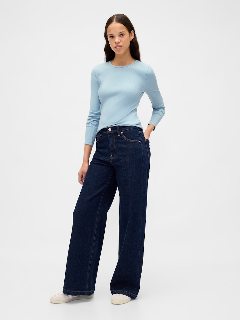 Modern Rib Crop T-Shirt