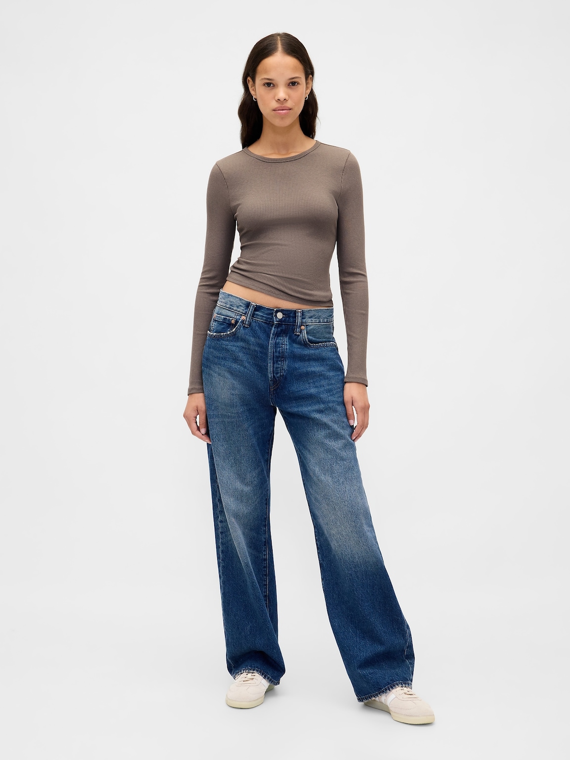 Modern Rib Crop T-Shirt