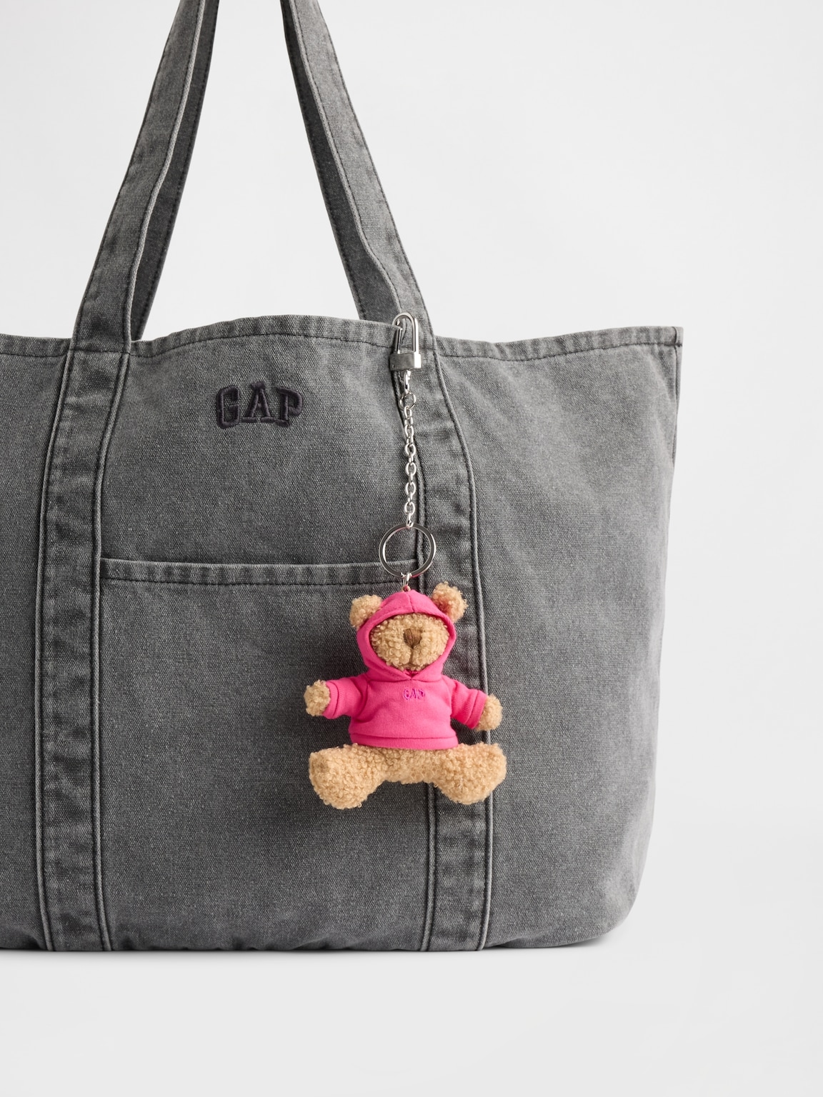 Brannan Bear Hoodie Keychain Charm