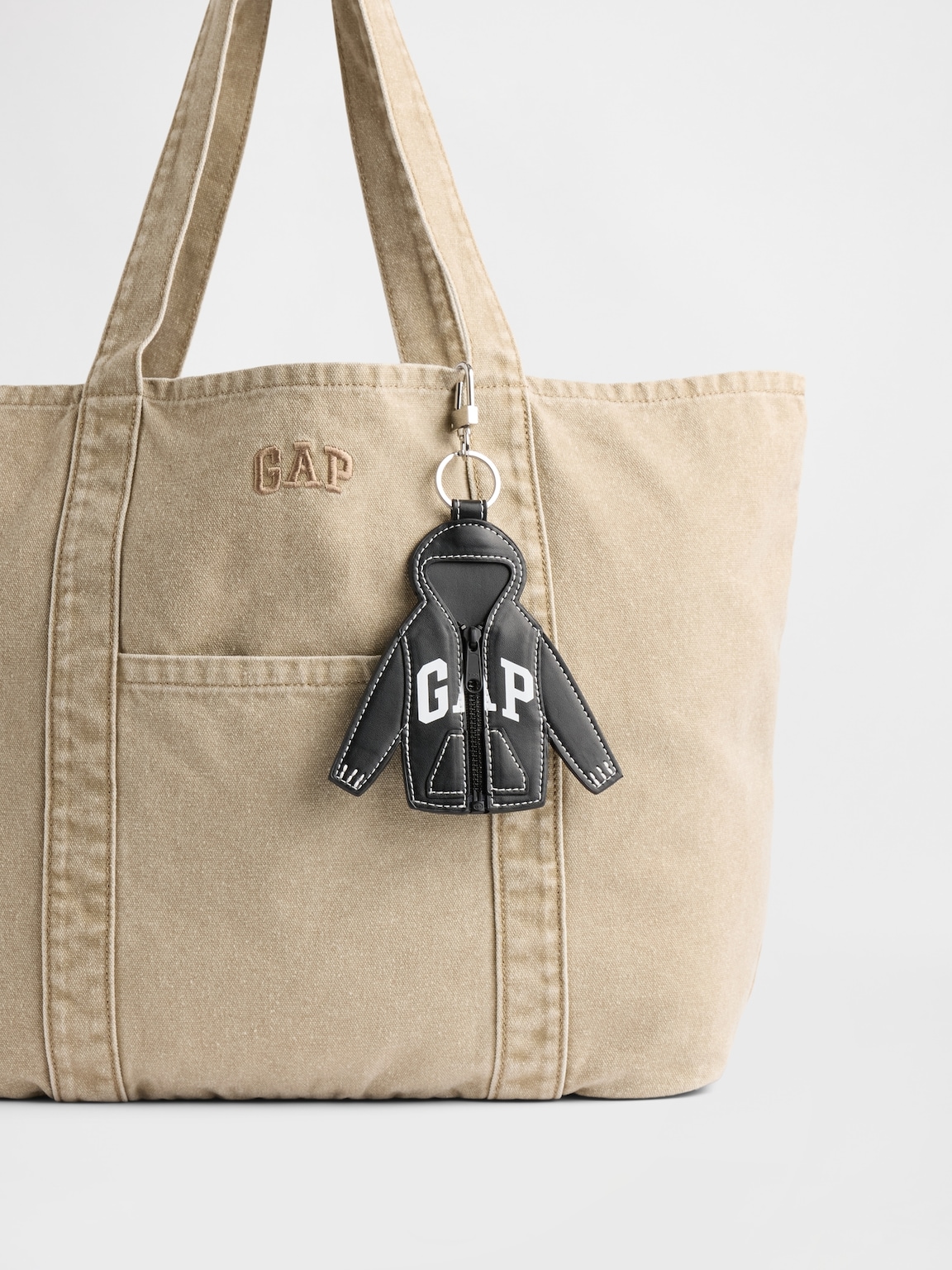 Logo Hoodie Keychain Charm