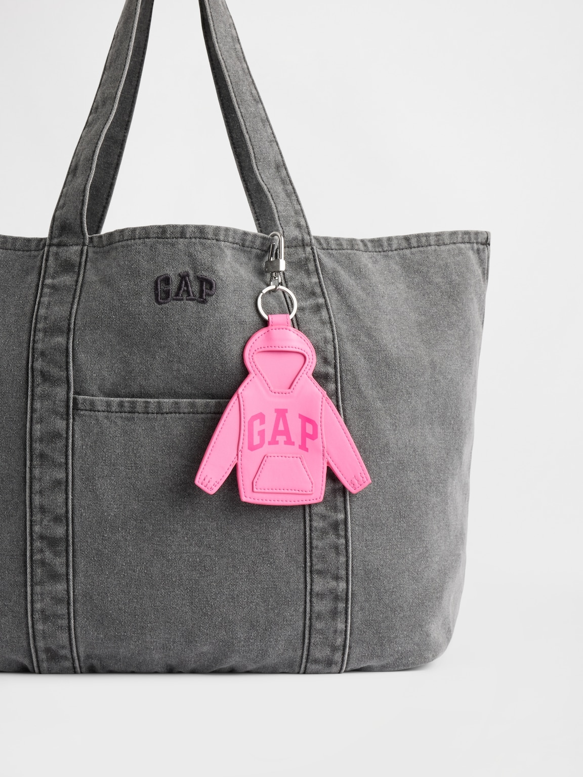 Logo Hoodie Keychain Charm