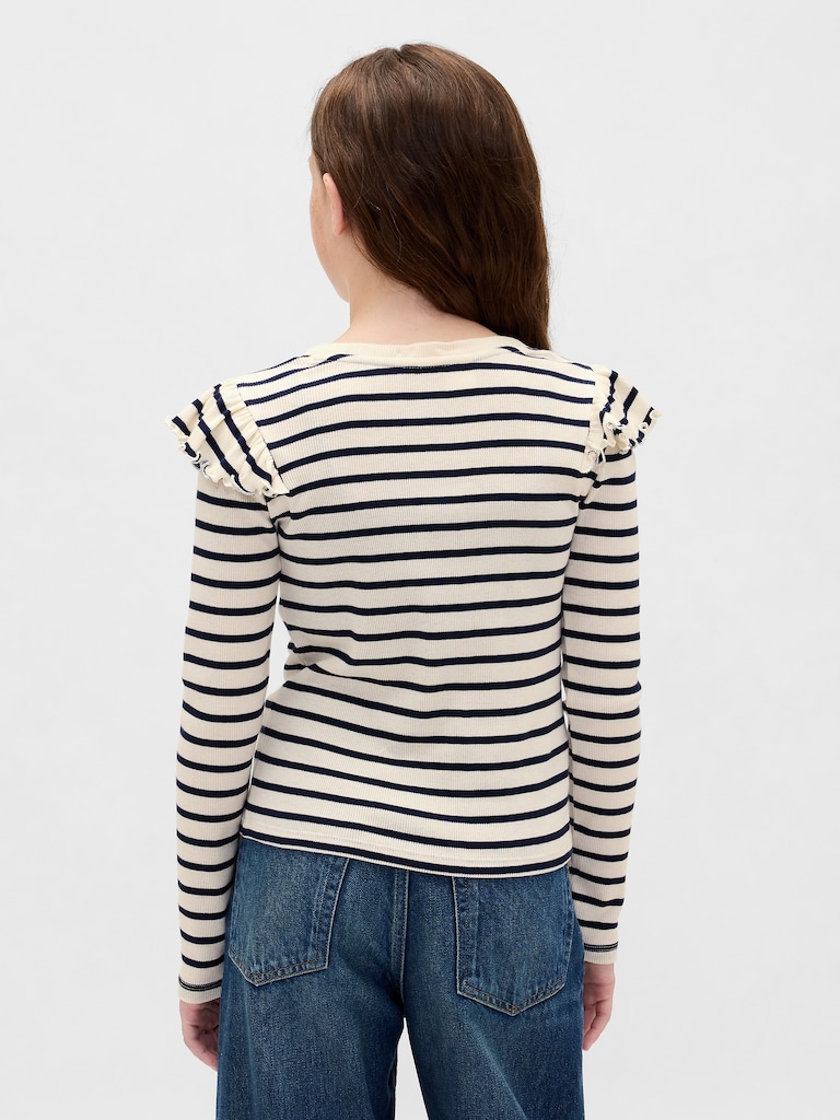 Kids Rib Flutter T-Shirt