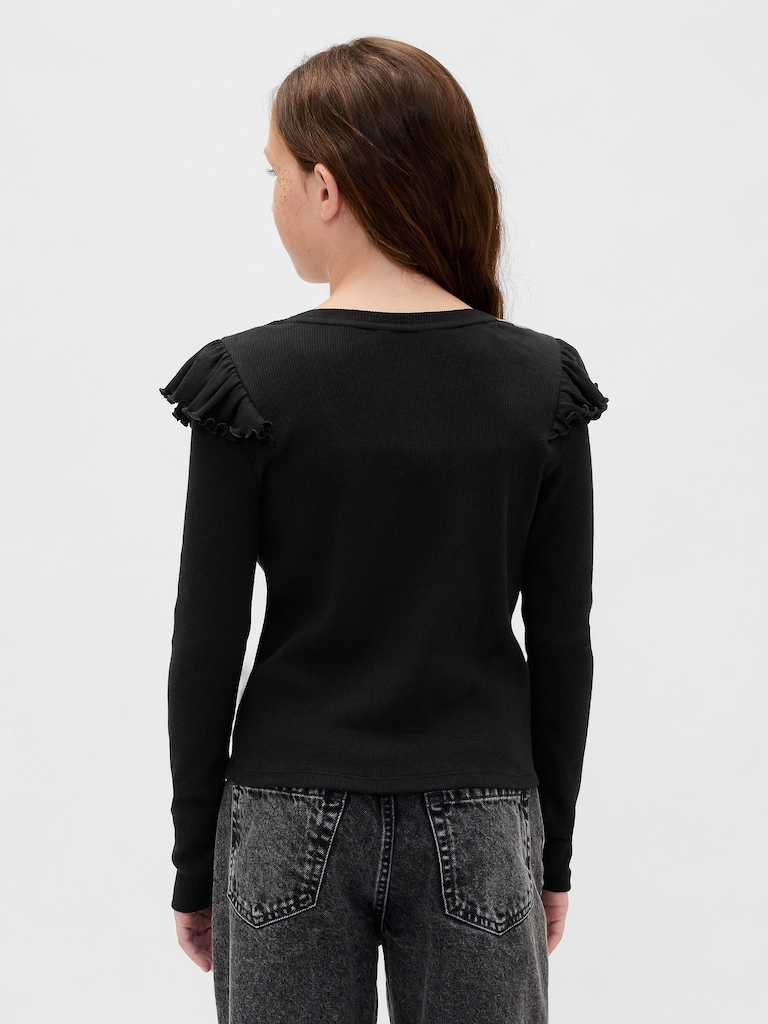 Kids Rib Flutter T-Shirt