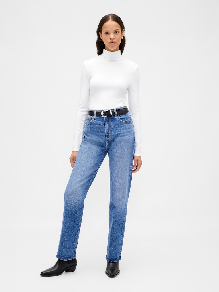 Modern Rib Turtleneck