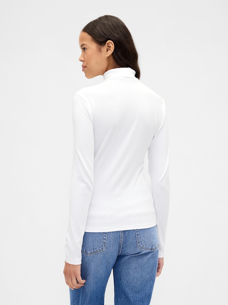 Modern Rib Turtleneck