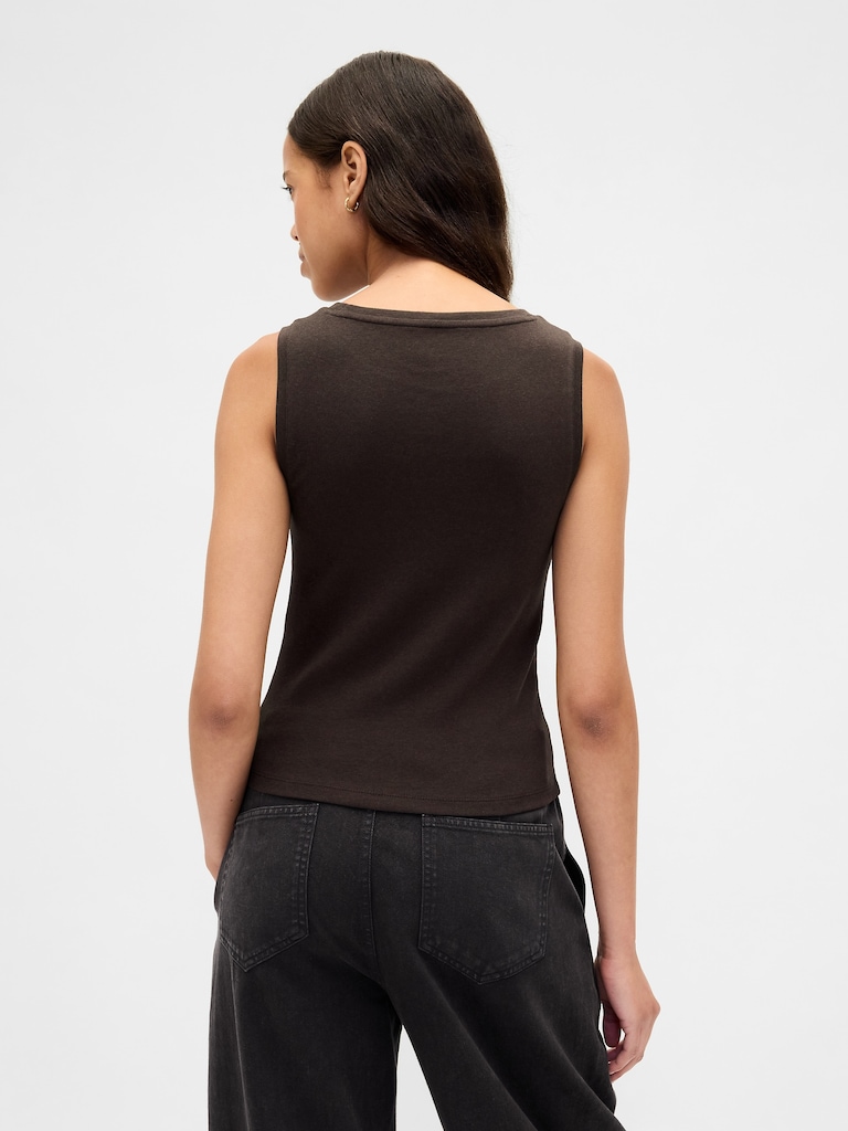 Modern Shell Tank Top