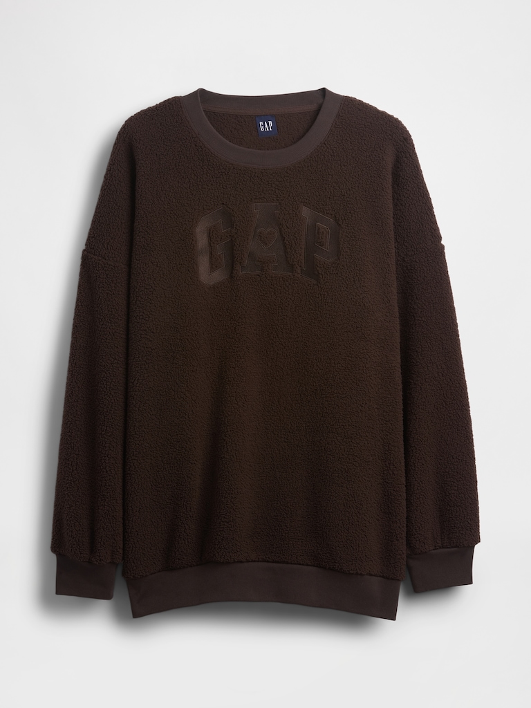 Sherpa Gap Logo Tunic Sweatshirt
