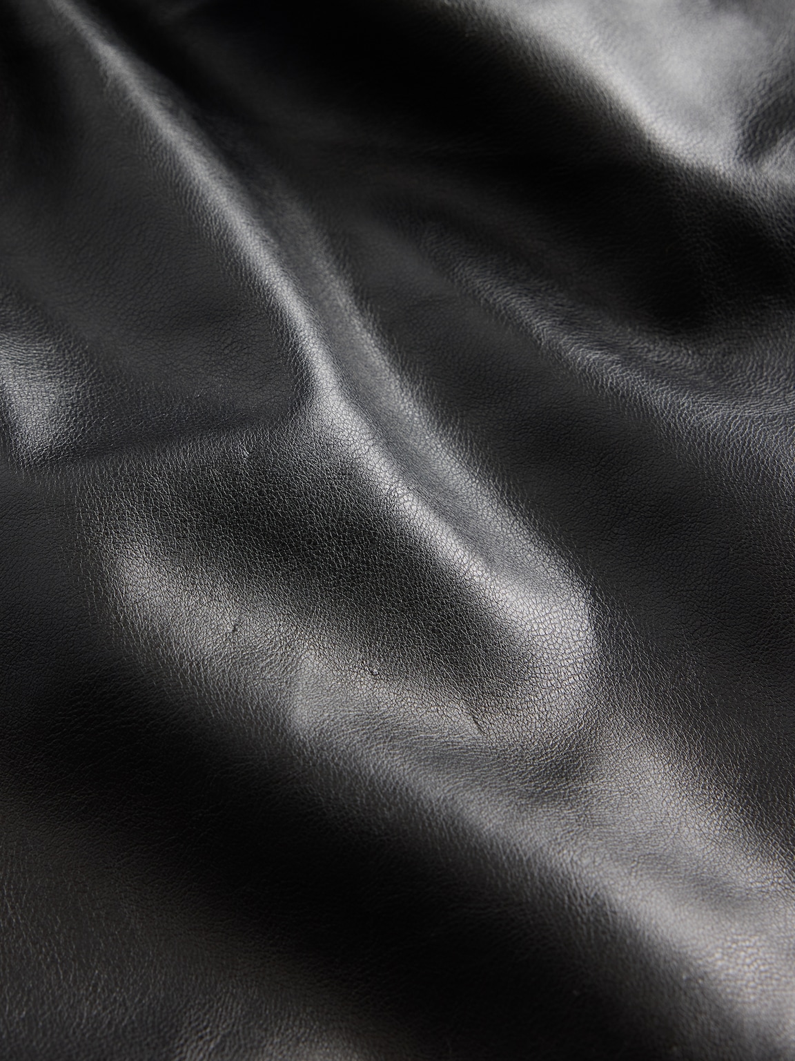 Low Rise Recycled Vegan Leather Long & Lean Pants