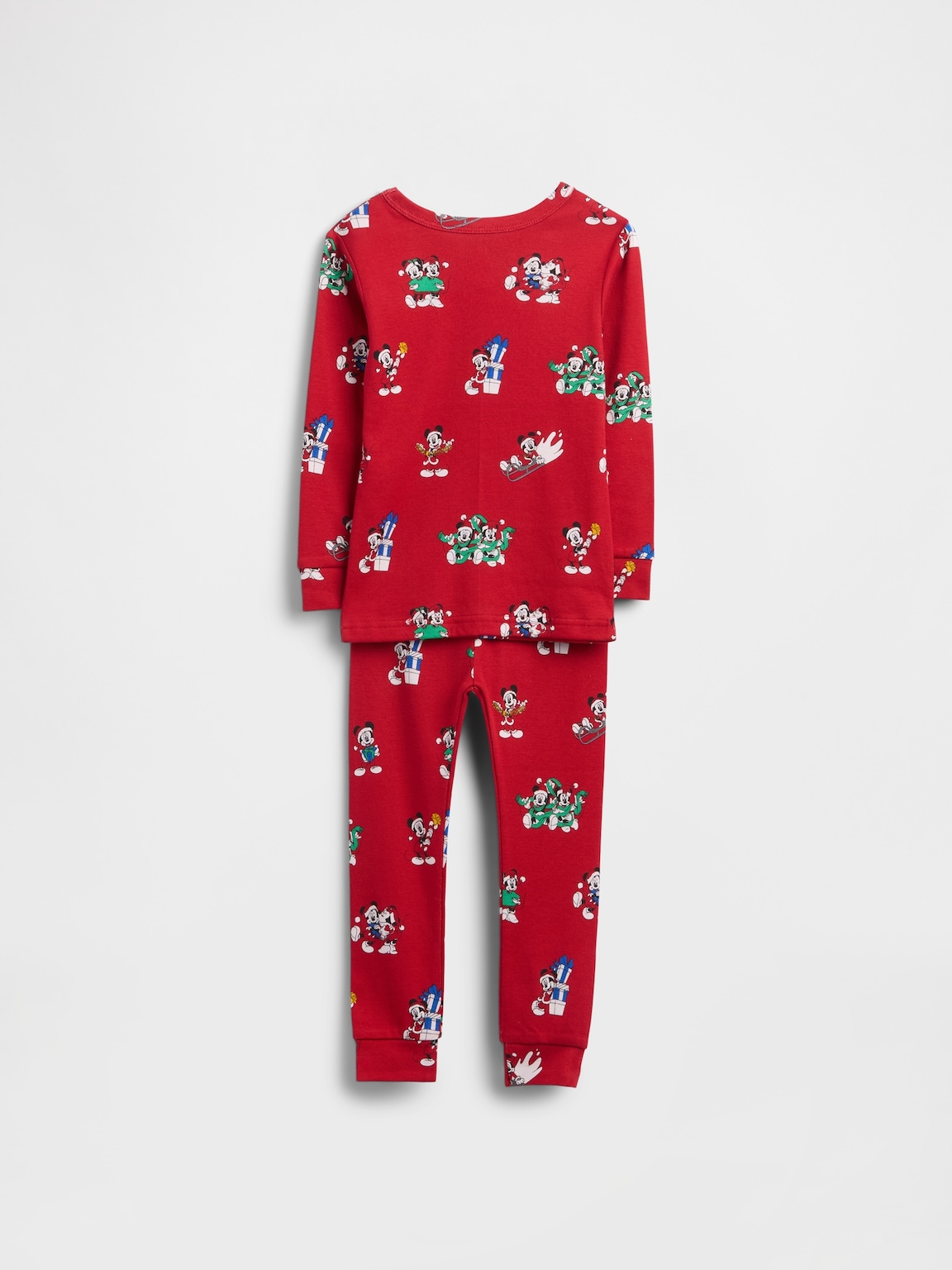 Gap × Disney Kids & Baby Organic Brushed Cotton Holiday PJ Set