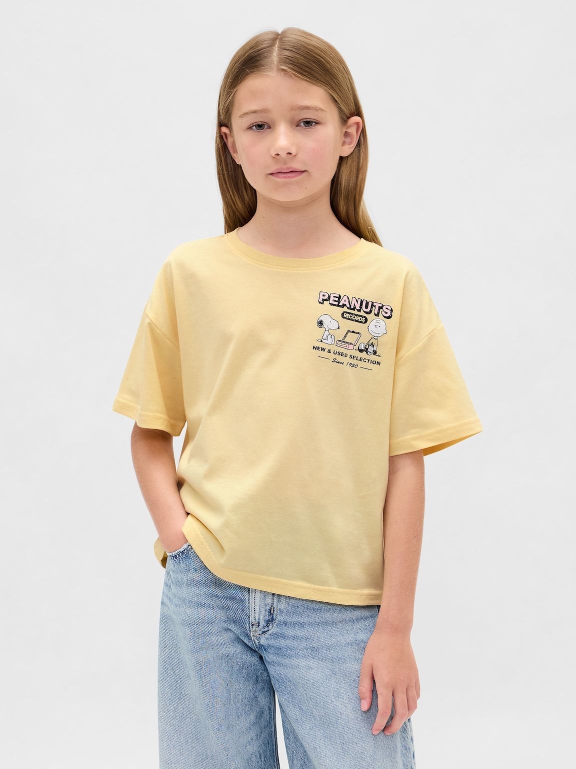 Kids Oversized Graphic T-Shirt
