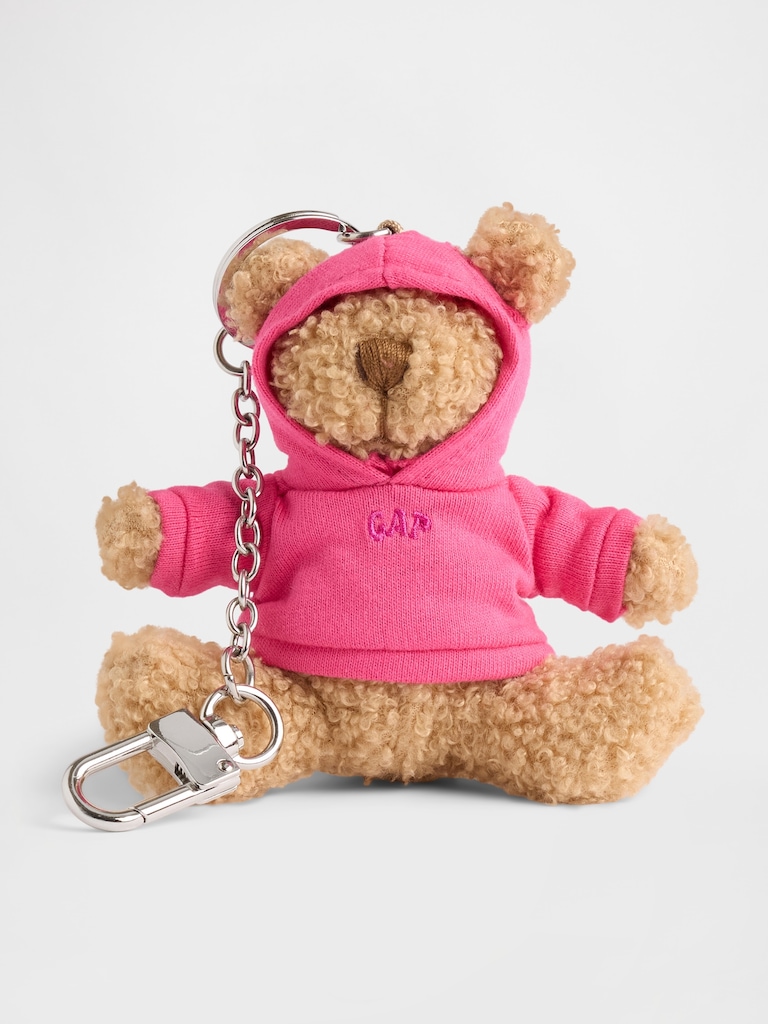Brannan Bear Hoodie Keychain Charm