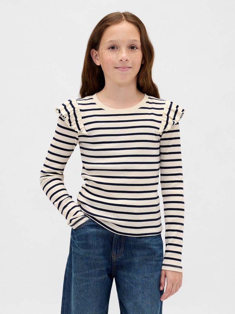 Kids Rib Flutter T-Shirt