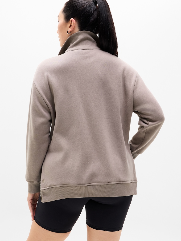 Cozy Karma 1/2 Zip Sweatshirt