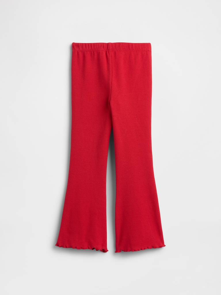 babyGap Pull-On Ribbed Flare Leggings