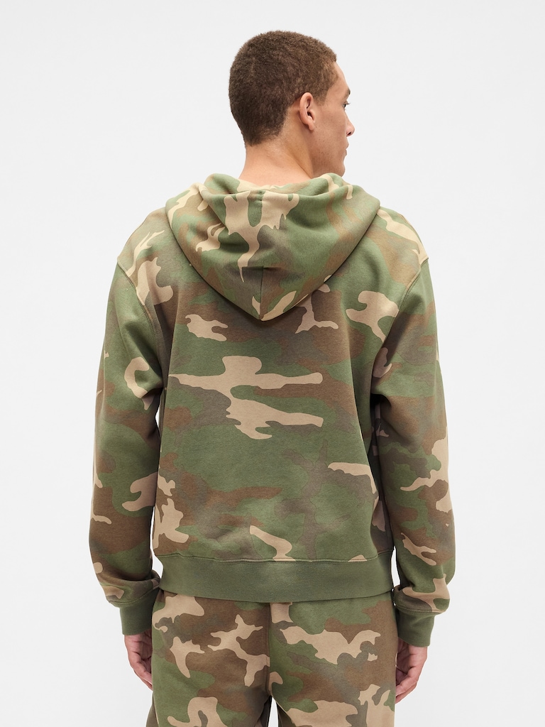 Adult Vintage Soft Oversized Zip Hoodie