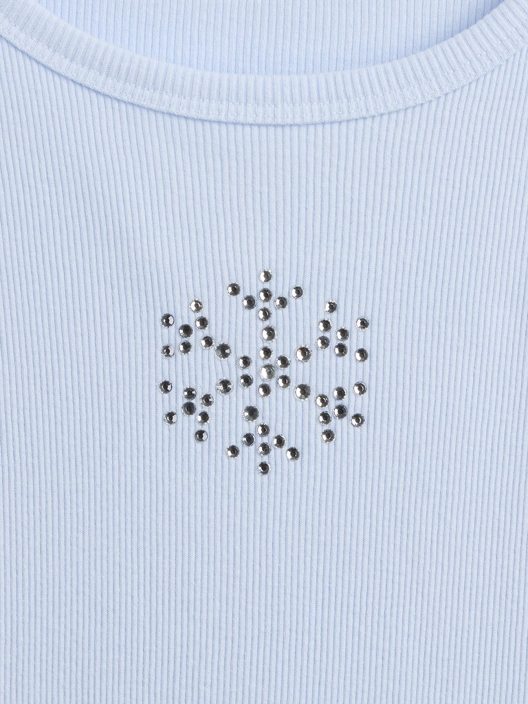 Kids Ribbed Pointelle T-Shirt