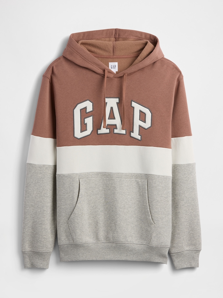 Relaxed Gap Logo Colorblock Hoodie