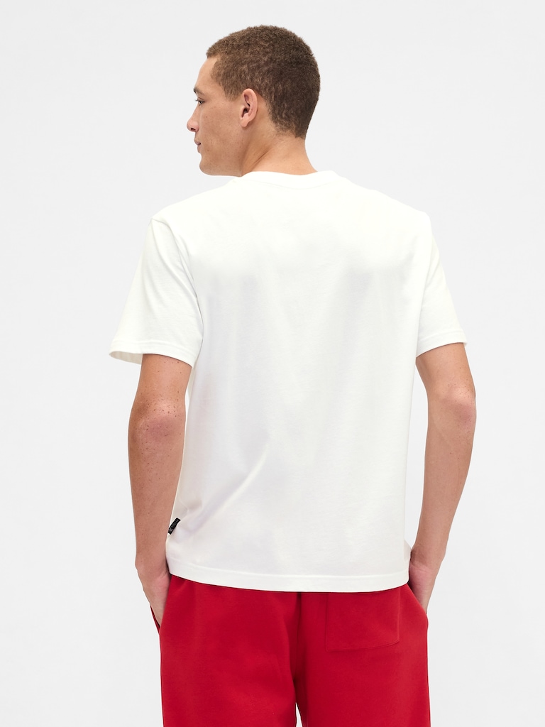 Gap × Disney Mickey Mouse Everyday Soft Relaxed Logo T-Shirt