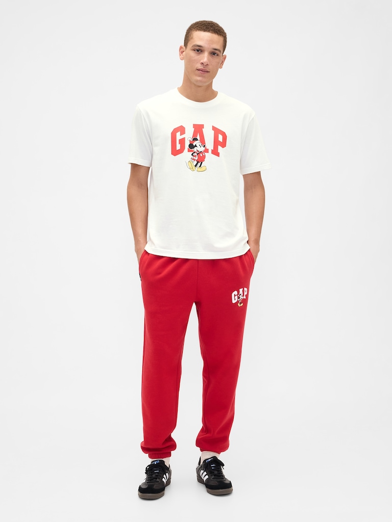 Gap × Disney Mickey Mouse Everyday Soft Relaxed Logo T-Shirt