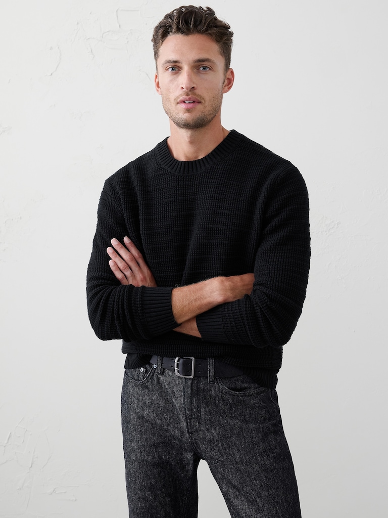 Textured Sweater