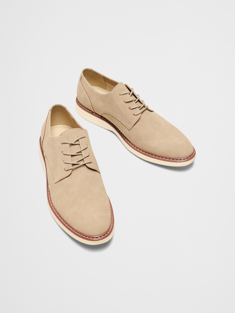 Vegan Leather Casual Oxford