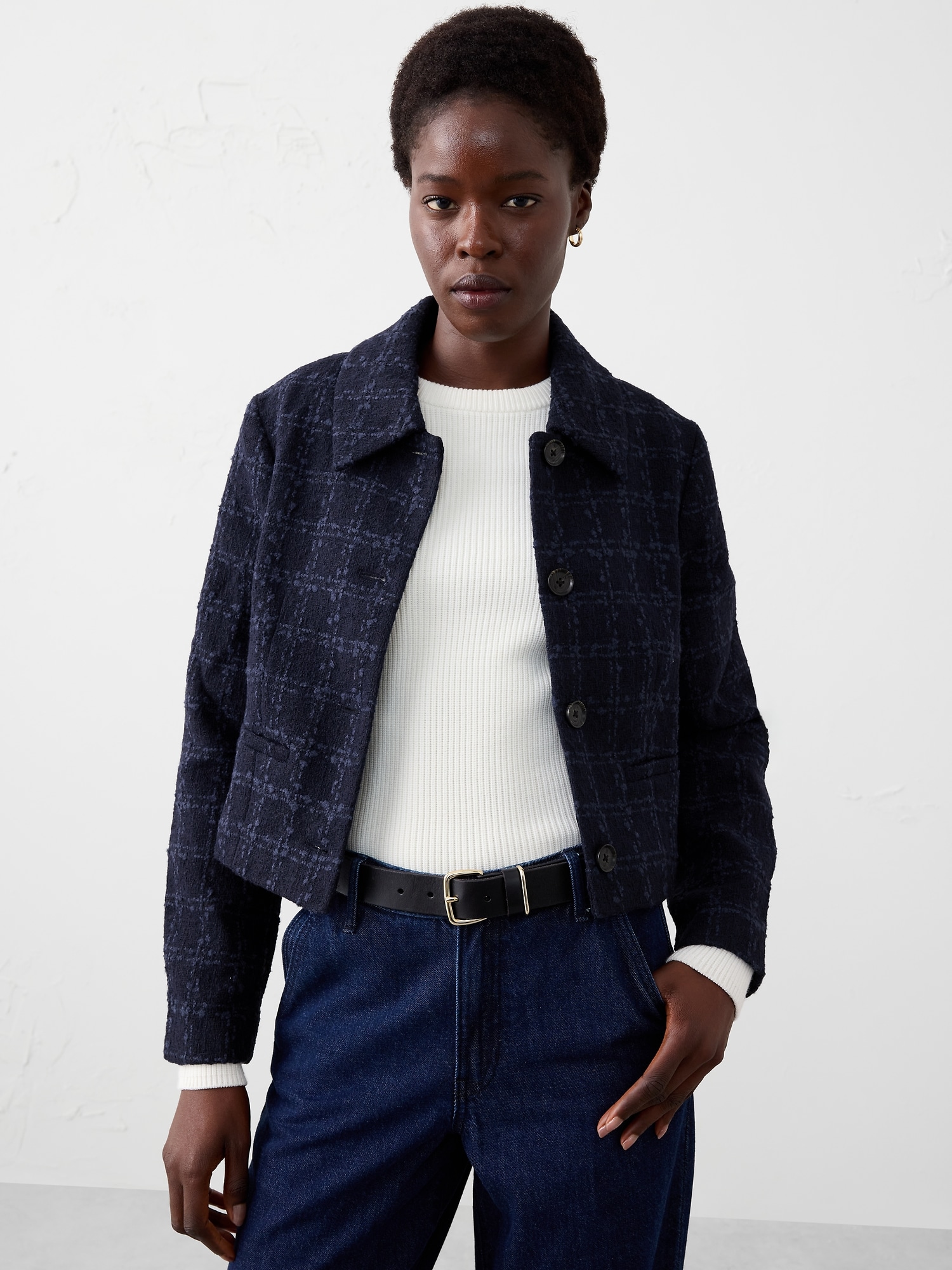 Women's Blue Jackets & Coats | Banana Republic Factory